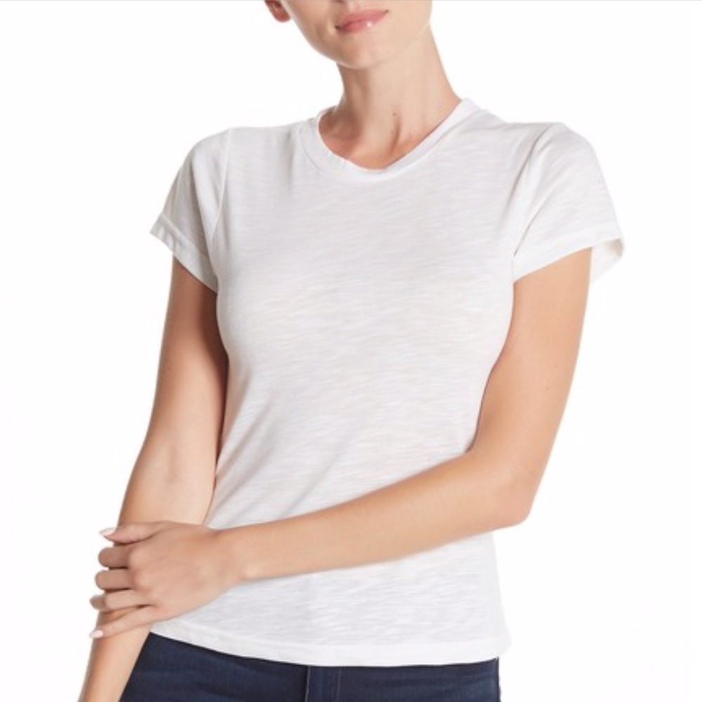 Theo & Spence Classic White Tee